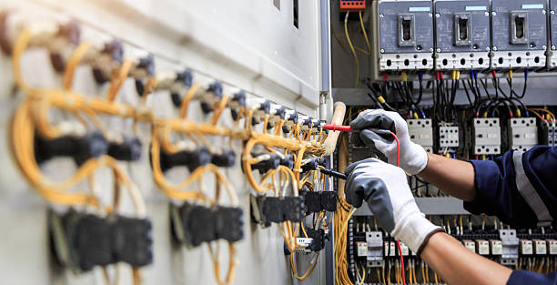 Professional Electrician technician working in Sandy Hook, CT